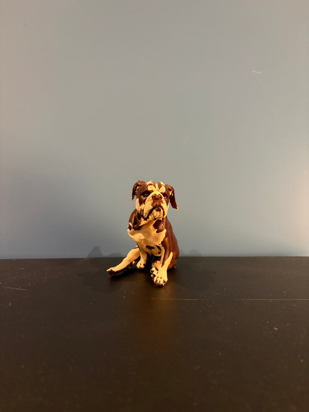 Custom 3D Printed Dog Figurine