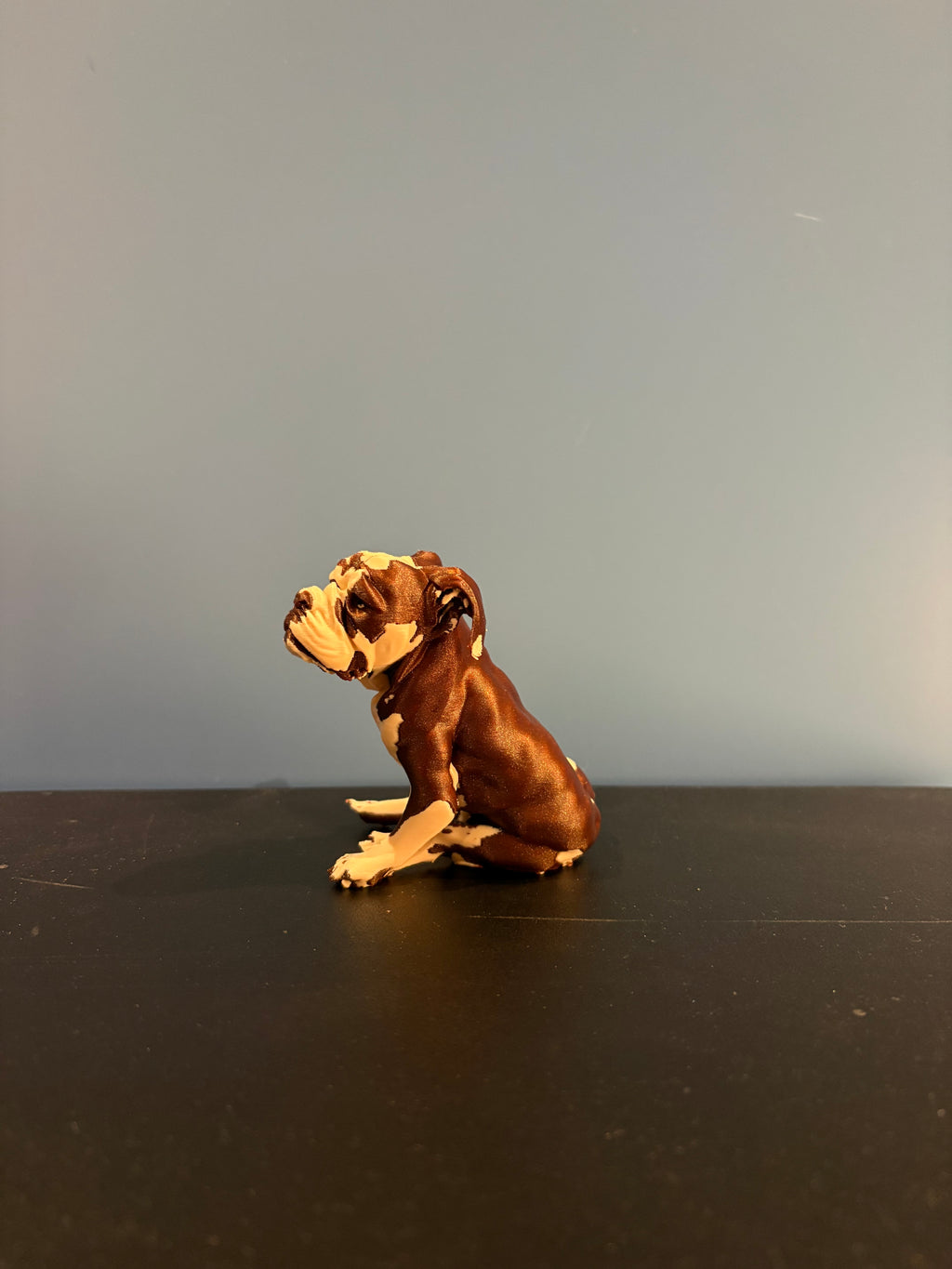 Custom 3D Printed Dog Figurine